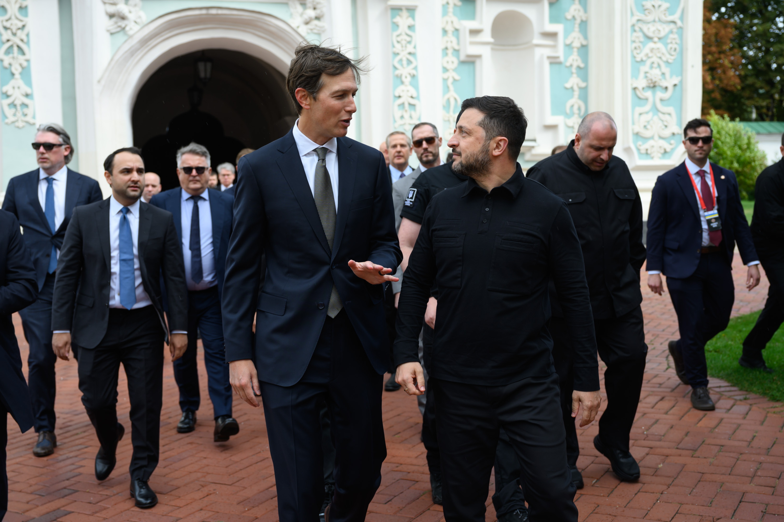 In this photo provided by the Ukrainian Presidential Press Office, Ukraine
